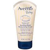 Aveeno Baby Soothing Relief Moisturizing Cream with Natural Oat Complex for Sensitive Skin, 5 oz