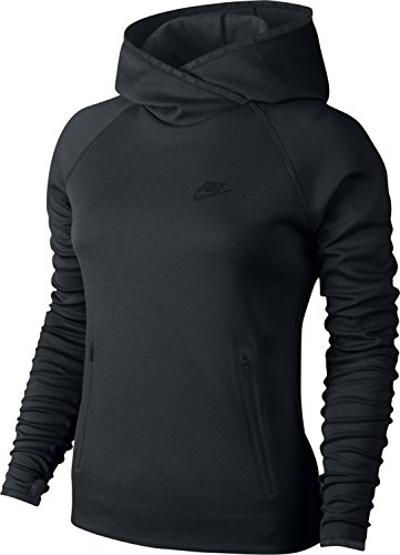 Nike Tech Funnel Women's Hoodie (Small, Black)