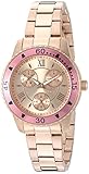 Invicta Women's 'Angel' Quartz Stainless Steel Automatic Watch, Color:Rose Gold-Toned (Model: 21774)