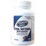 Premier Value Stool Softener W/ Laxative - 250ct