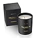 Scented Candles Soy Candle, Anxiety Reducer, Stress Relief Basil Flowers, Aromatherapy Organic Massage Candles, Clean Long Burning, Hand Poured Natural Soy Wax, Strong Fragrance For Home Decoration