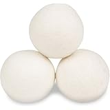 Smart Sheep Reusable Wool Dryer Balls, 3-Pack