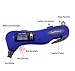 LotFancy Digital Tire Pressure Gauge for Car Bike Trailer Jeep ATV MTB Truck with LED Flashlight, Glass Window Breaker, Seatbelt Cutter and Red Safety Light, 150PSI