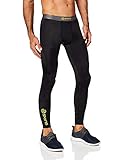 SKINS Men's DNAmic Compression Long Tights, Black, Small