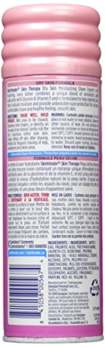 Skintimate Skin Therapy Moisturizing Shave Cream for Women Dry Skin with Vitamin E - 10 Ounce (Pack of 6) - Thumbnail 2