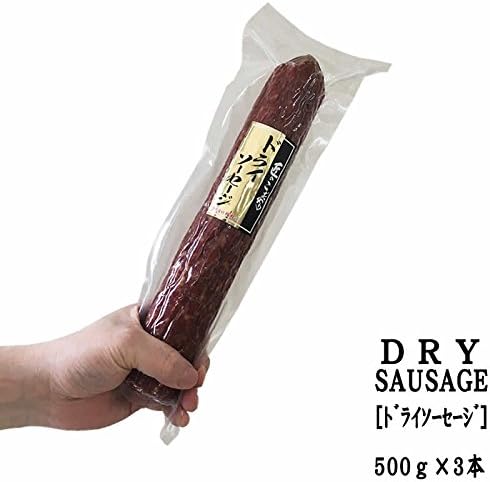 Amazon 極太ドライソーセージ500g 3本 ドライソーセージ500g 3本 Dry1500g アグリパートナー 肉加工品 通販