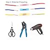Fotag-100pcs-Insulated-Heat-Shrink-Wire-Crimp-Butt-Terminal-Connectors-Electrical-Waterproof-Marine-Automotive-Grade-Set-Connector-With-Case-22-18AWG-Red