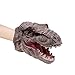 Bravo Sport Dinosaur Hand Puppet for Kids Adult, Large Soft Dino Hand Puppets Rubber Realistic Tyrannosaurus Rex Head 7.5 inch