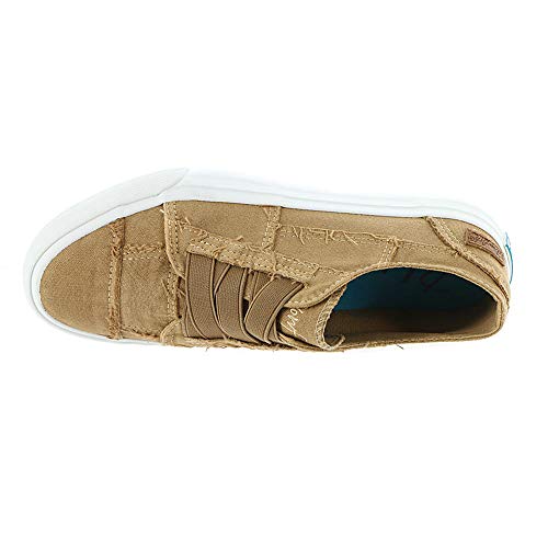 Blowfish Women's Marley Sneaker, Lion Washed Canvas, 9 Medium US