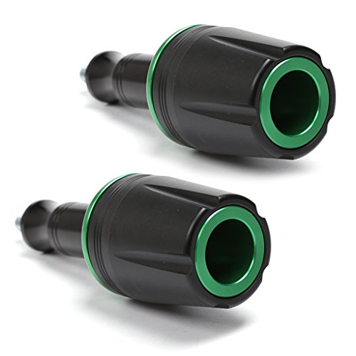 Baoblaze CNC Exhaust Slider Crash Pad Protector Guard For Kawasaki Z900 - Green