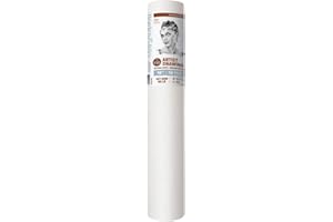 Borden & Riley 18" x 10 Yards #116 Artist Drawing/Sketch Roll, 147 GSM/90 lb., White, 1 Roll Each