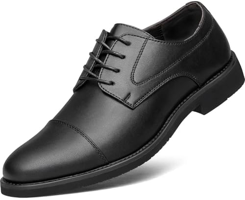 Amazon.com | Men's Comfortable Dress Shoes Mens Dress Shoe Slip On Classical Style Shoes for Men Slip On PU Leather Low Rubber Sole Block Heel Work Men's Italian Dress Shoes(Black,6.5) | Shoes Amazon.com | Men's Comfortable Dress Shoes Mens Dress Shoe Slip On Classical Style Shoes for Men Slip On PU Leather Low Rubber Sole Block Heel Work Men's Italian Dress Shoes(Black,6.5) | Shoes