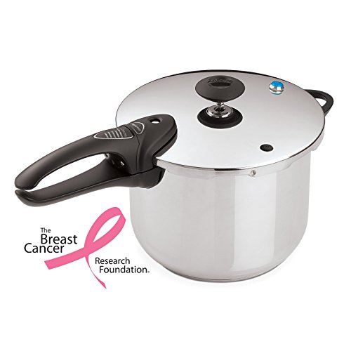 Presto 01365 6quart Stainless Steel Deluxe Pressure Cooker The Home
