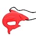 MyBoo Autism Sensory Chewable Shark Pendant - Red