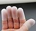 Dohuge Reusable Silicone Finger Gloves for Protecting Cracked Skin,Finger Protection Cover for Electronic Components Pick, Food Grade, Anti-hot, 1 Pair (10 Pack)