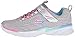 Skechers Kids Girls' Swirly Shimmer Time Running Shoe,Light Gray/Multi,