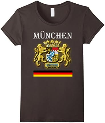 Womens Munich Munchen Germany T Shirt Bavaria Shirts Medium Asphalt