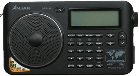 Amazon Dts 18 学習に好適 タイマー録音可 Am Fm 短波ラジオをsdカードに録音 Mp3再生対応 競馬中継 本体色 ブラック Koolriver ポータブルラジオ