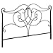 Monarch Specialties , Headboard or Footboard, Queen or Full, Satin Black, 62