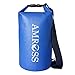 Amross Waterproof Dry Bag, Shoulder Strap Included. The Perfect All-Season Waterproof Bag! Kayaking, Boating, Beach, Fishing, Camping, Hiking, Severe Weather and More