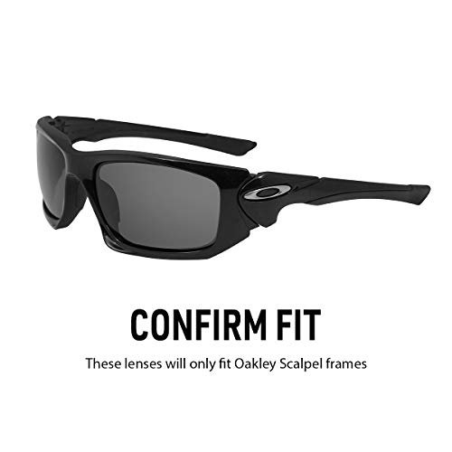 Polarized Ikon Replacement Lenses for Oakley Scalpel Sunglasses - Brown/Bronze