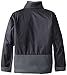 Columbia Big Boys' Steens MT Overlay Fleece Jacket, Black/Graphite, Large