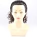 WeKen Hair Bun Medium Long Curly Synthetic Hairpiece Dark Brown