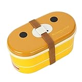 Mintbon Lovely Kids Double Layers Chopsticks Bear Bento Lunch Box Containers
