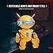 DEERC Robots for Kids Toys for Boys or Girls - Educational Voice Robot with Interactive Talking Bright LED, Smart Gifts for Toddlers