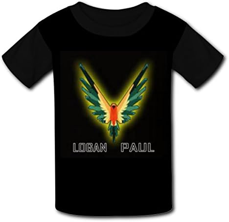 2017 New Kids' t-Shirts Maverick_Logo_Logan_Paul Customized Dirty Sort-Sleeved S