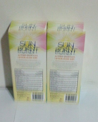 (PACK OF 2) SunBurnt ADVANCED After-Sun Gel, 6OZ Tubes, Each