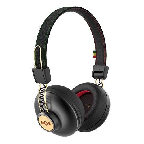 House of Marley Positive Vibration 2 Cuffie Wireless, Auricolari Over Ear Senza Fili con Bluetooth, Durata Batteria 12…