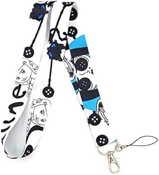 Amazon Co Jp Reddoor Hill Coraline マンガ ヴィンテージ 90年代 女性 子供 首 ランヤード キーチェーン 携帯 電話ストラップ Idバッジホルダー ロープ キーリング コスプレ スポーツ アウトドア