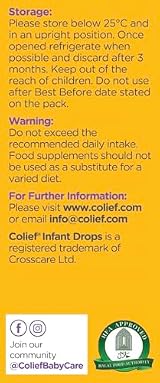 Colief Infant Drops Lactase Enzyme Drops 7ml - Safe from Birth view 3