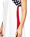 Zoozie LA Women's American Flag Dress USA National Star Stripes Patterns