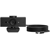 HP 625 Webcam - 4 Megapixel - 60 fps - USB Type A - 1920 x 1080 Video - Auto-Focus - 92&deg; Angle - Microphone - Windows 11