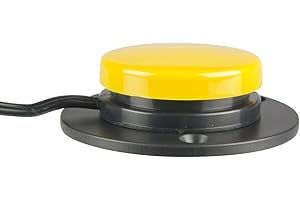 AbleNet Specs Switch Yellow - Adaptive Switch for Enhanced Control and Accessibility - Product #100SPY