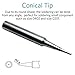 GeToo ST Series Soldering Tip for Weller WLC100, WP25, WP30, SP40L,SP40N and WP35 Irons Tips, Set of 5 Shapes