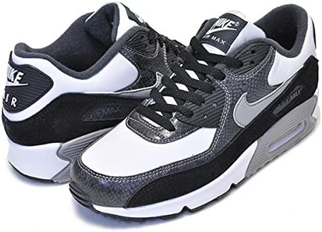 Amazon ナイキ エアマックス 90 パイソン Air Max 90 Qs Python White Particle Grey Anthracite Cd0916 100 スニーカー 蛇柄 スネーク ブラック ホワイト グレー 29cm 並行輸入品 Nike ナイキ シューズ バッグ
