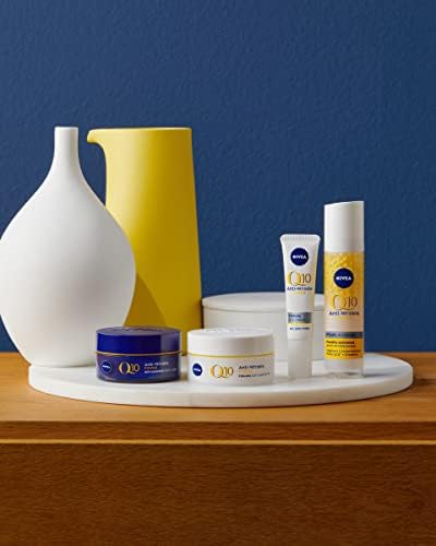 Q10 Power Antiarrugas Cuidado de Día FP30 (50 ml), crema hidratante antiarrugas, crema facial con protector solar, crema de día, crema facial reafirmante con Q10