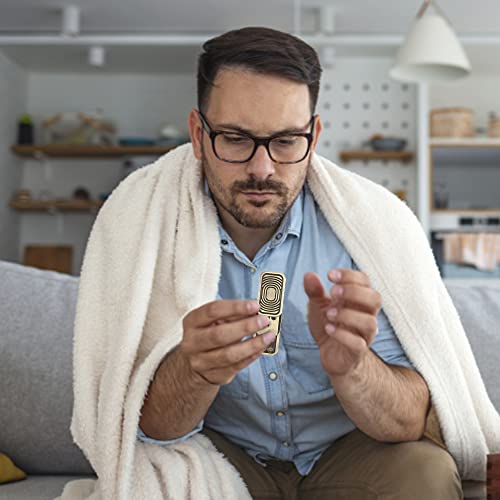 Metal Fidget Toys Metal Poker Push Card Fidget Slider Stress