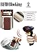 Birsppy Magnetic Money Clip Wallet for Men Genuine Leather Wallets Slim Front Pocket RFID Blocking Card Holder Minimalist (coffee)