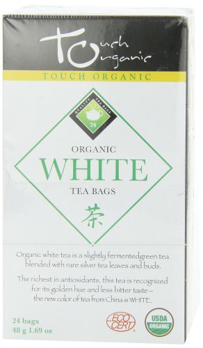 Touch Organic White Tea, 24 Count, 1.69-Ounce Boxes (Pack of 6)