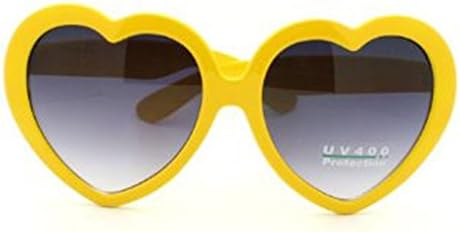 FBrand Fashion Large Heart Shaped Retro Sunglasses
