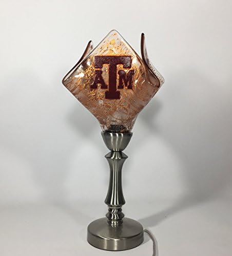 Texas A&amp;M Aggie Desk Lamp Shade - Bronze - Shade Only or Shade and Choose from 2 Base Finishes