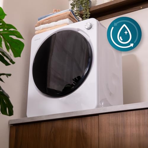 Mini Sèche-Linge à Évacuation 2,5 kg Bolero DressCode Dry 3150V. 950 W, 6 Programmes, Programme ECO, Commande Knob Intuitive, Séchage Rapide et Efficace, Idéal pour les Petits Espaces, Blanc