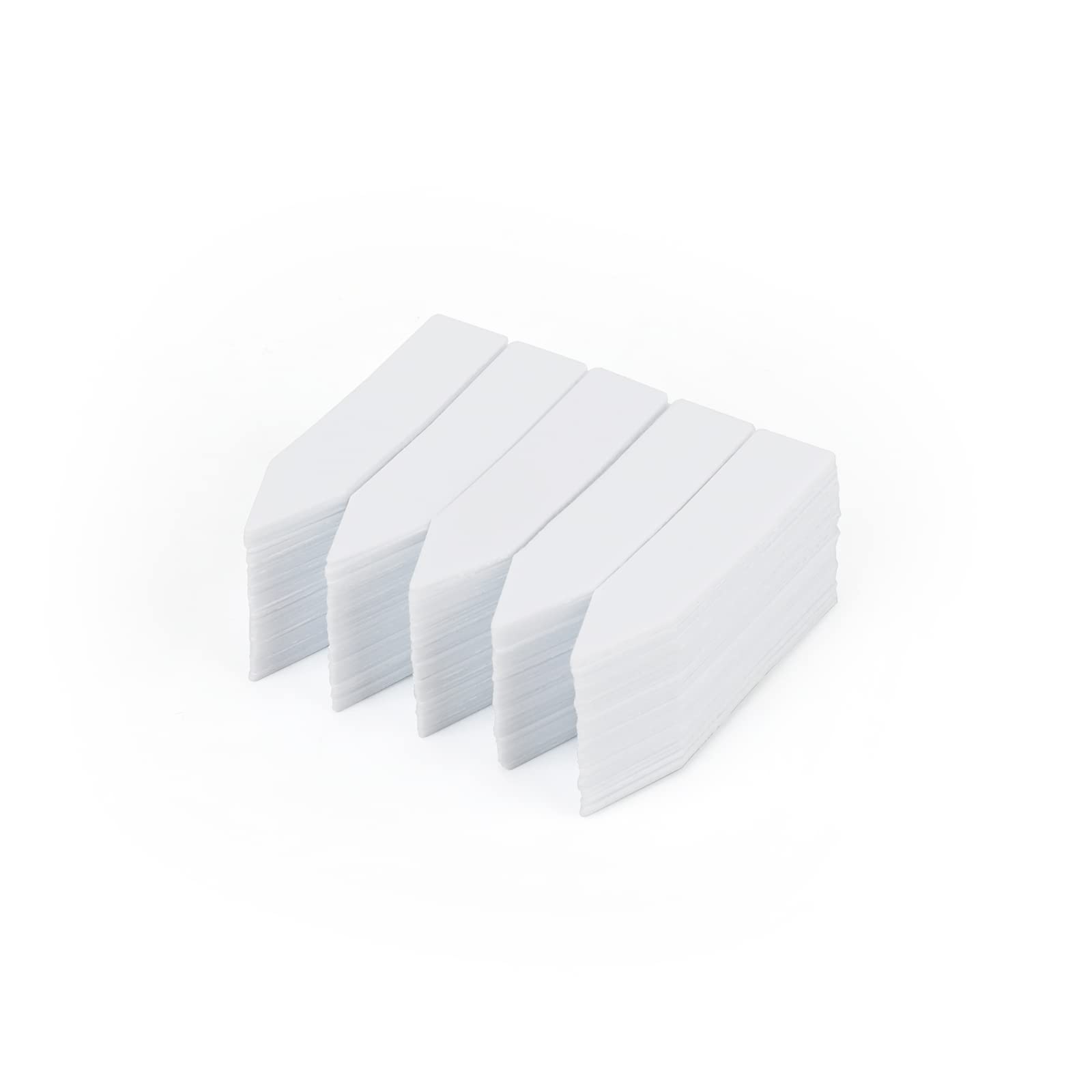 Plant Labels Plastic, 200Pcs Small Plant Markers Labels for Outdoor Plants, White Garden Plant Name Tags for Potted Plants, Seed, Herb, Vegetables, 2 Inch