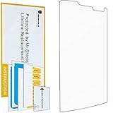 Mr Shield For LG Tribute 2 / Tribute Duo [Tempered Glass] Screen Protector [0.3mm Ultra Thin 9H Hardness 2.5D Round Edge] with Lifetime Replacement Warranty