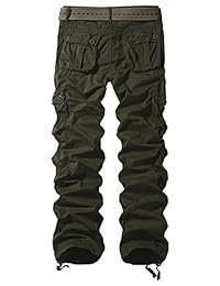 Pantalones militares de algodón para dama