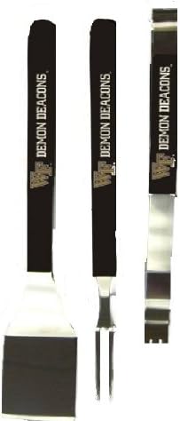 Grill Topper GT-TOOLS-WAK Wake Forest 3-Piece BBQ Tools